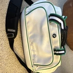 Bmw Ogio Golfsport White Shoe Bag With Green Trim Accessory Organizer. Fixed Price $75.00.