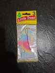 Little Trees Brand Cotton Candy Car Air Fresheners 3 Pack - New. Fixed Price $16.79.