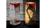 Halloween Party Deco Led Paper Table Lamp Skull Witch Ghost Light Usb Lantern. Fixed Price $12.34.