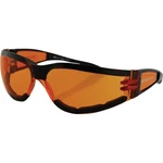 Bobster Shield Ii Sunglasses Black With Amber Lens ESH202. Fixed Price $33.65.