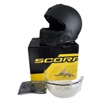Scorpion Exo Covert Open Face Motorcycle Helmet Matte Black Medium CV2-0104. Fixed Price $166.99.