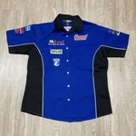 Summit Racing Shirt Women's Motor Mechanic Racer Button Up Tee. Fixed Price $34.98.