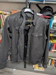 Cortech The Voodoo Riding Shirt (large, Black) Waxed Canvas Biker Jacket Harley. Fixed Price $85.00.