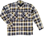 Scorpion 13803-6 Covert Moto Flannel Shirt Xl White/yellow. Fixed Price $83.37.