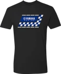 Yamaha Apparel Racing Check T-shirt Black Medium NP21S-M3108-M. Fixed Price $29.95.