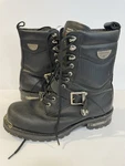 Milwaukee Leather MB416 Trooper Mens Motorcycle Biker Boots Size 12 Black. Fixed Price $99.00.
