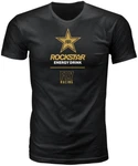 New Fly Racing Rockstar Tee Shirt Black/gold Lg Large. Fixed Price $29.95.