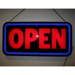 Bold Rectangle Led Sign By Neonetics 5OPENB. Fixed Price $218.98.
