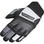 Cortech Aero-flo 2.0 Leather/textile Motorcycle Gloves Black/grey/white. Fixed Price $39.99.