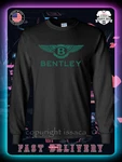 New Bentley Car Logo Men's Long Sleeve T-shirt American Tees. Fixed Price $23.74.