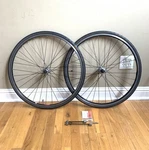 Matrix Aurora 650C Road Bike Wheelset Shimano Tiagra Hubs Continental Tires. Fixed Price $89.00.