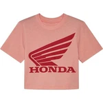 Fox Racing Honda Women's Crop Tee Pale Pink Sz. Fixed Price $44.95.