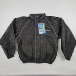 Frogg Toggs Road Toad Rain Jacket Mens Small Black FT63132-01 Polypropylene. Fixed Price $24.99.