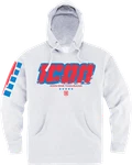 Icon Intercept 84 Hoodie White 2XL 30506942. Fixed Price $65.00.
