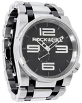 Rockwell The 50MM Primetime Round Watch - Silver/black Ceramic Rare. Fixed Price $849.00.