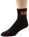 Sockguy Men's Boom Pow Socks, Black, SIZE:10-13/SHOE 6-12. Fixed Price $19.47.
