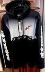 Alpinestars Specter Pullover Hoodie Black Xxlarge 1215-51500-10. Fixed Price $60.00.