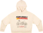 Icon Women's Always Something Hoodie Ivory 2XL 30511266. Fixed Price $70.00.