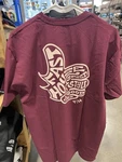 Fasthouse Satsfaction Ss Tee Maroon New Old Stock. Fixed Price $18.00.