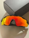 New Oakley OO9208 Radar Ev Path Polished Black Frame Men's Sunglasses Orange. Fixed Price $61.80.
