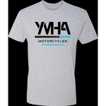 Yamaha Logo Rev T-shirt Heather Gray 2XL NP21S-M3141-2X. Fixed Price $41.40.