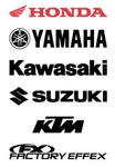 Factory Effex Die-cut Decals 5' 8" Black Ktm 19-94558. Fixed Price $18.95.