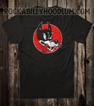 Retro Novelty Tee Shirt Hot Rod Drag Race Chopper Cartoon Big Bad Wolf. Fixed Price $24.99.