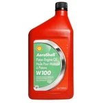 Aeroshell Oil W100 Sae 50 - Single Quart. Fixed Price $9.30.