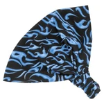 Blue Mini Flames Bandana * Scrunchy Headwrap Schampa Dooz Harley Bikers. Fixed Price $9.99.