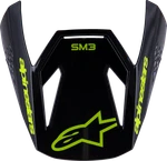 Alpinestars 8980625-1515-TU SM3 Helmet Youth Radium Visor Black/flo Yellow. Fixed Price $54.95.