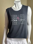 Guru Active Women Athletic Can Will Logo Tank Top Sz (B.187). Fixed Price $18.00.