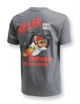 Crower 86330L T-shirt Cotton Gray Short Sleeve Logo Men's Large Each. Fixed Price $31.99.