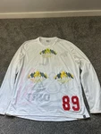 Five Ultimate Seven Hills Seattle Long Sleeve Jersey #89 White Men. Fixed Price $15.00.