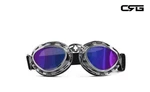 Crg Vintage Bike Aviator Pilot Style Motorcycle Cruiser Scooter Goggles T07SR. Fixed Price $8.99.