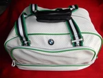 Bmw Ogio Golfsport Bag White Shoulder Duffel Tote Travel Black Badge Logo. Fixed Price $99.99.