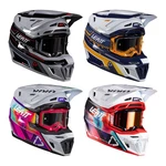 Leatt Motocross Helmet With Goggles 8.5 Mx Enduro. Fixed Price $546.05.