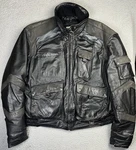 Vintage Polaris Leather Jacket Riding Coat Black Men 2XL. Fixed Price $149.95.