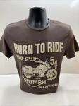 Triumph Station Lowar Born To Ride P/n MTSS14328-S Size Small. Fixed Price $19.99.