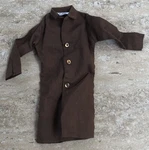 Vintage 1960 S 1970 Gi Joe Action Figure Brown Long Coat Jacket Outfit. Fixed Price $24.95.