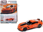 2019 Chevrolet Corvette Z06 Sebring Orange 1/64 By Auto World 64442-AWSP165. Fixed Price $8.99.