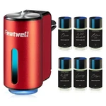 Featwell Car Air Freshener, Three Adjustable Modes Count (pack Of 1), Red. Fixed Price $45.39.