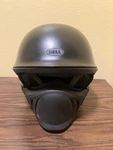 Bell Rogue Motorcycle Half Helmet W/bag And Removable Muzzle Size Xl 60-61CM Blk. Fixed Price $79.99.