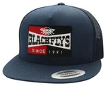 New Black Spark Patch Trucker Snapback Hat Navy Blue Limited Edition. Fixed Price $25.95.
