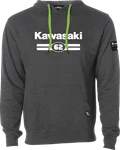 Factory Effex Kawasaki Sixty Two Pullover Hoodie Heather Charcoal Xl 27-88106. Fixed Price $57.88.
