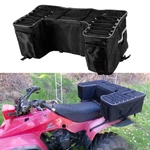 Black Universal Atv Cargo Large Four Wheeler Gear Back Seat Storage Bags. Fixed Price $55.00.