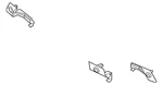 Genuine Subaru Park Sensor Holder 57721AN05A. Fixed Price $7.23.