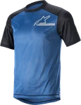 Alpinestars Alps 4.0 V2 Short-sleeve Jersey Medium Blue/black/light Gray. Fixed Price $49.95.