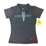 Can-am Spyder Motorcycle Hugger Polo Short Sleeve Shirt Grey Womens/ladies Small. Fixed Price $28.49.