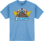 Icon Flyboy* T-shirt Blue Small 3030-23466. Fixed Price $25.00.