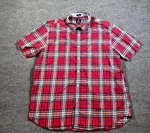 Indian Terrain Shirt Men's Xl Multicolor Plaid 100% Cotton Slim Fit Button Up. Fixed Price $19.99.